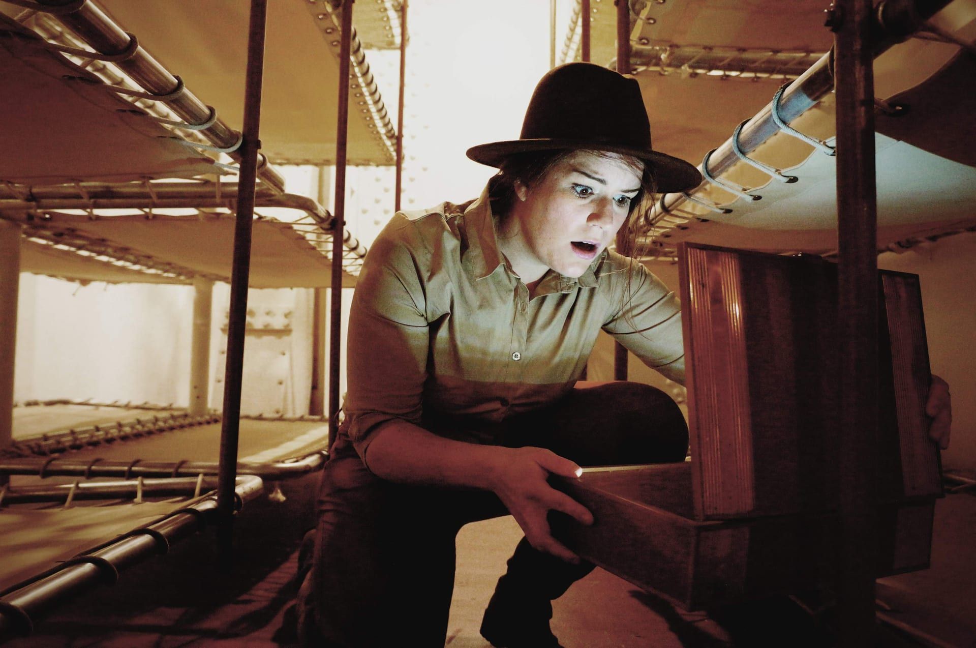 The game master running the evening