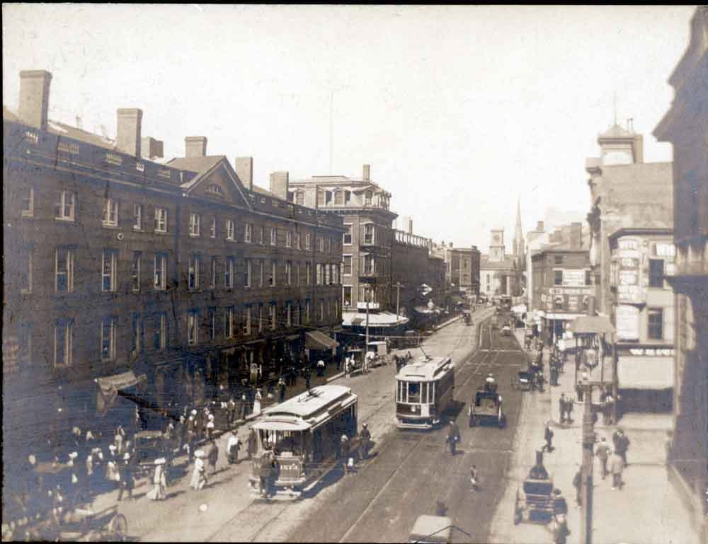 North Main Street, Fall River, 1905