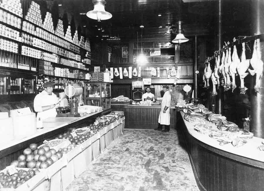 A South Main Street market, historic Fall River
