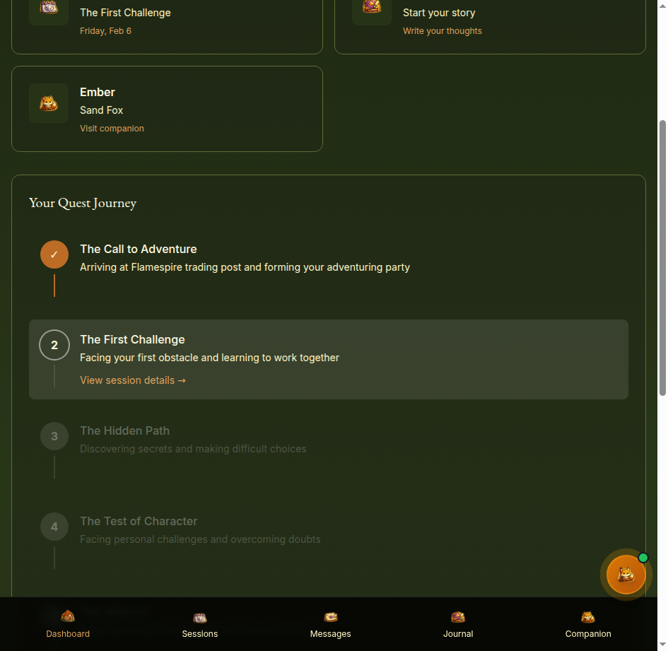Quest Portal Dashboard